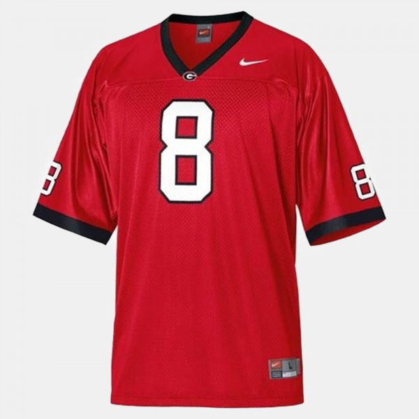 Youth #8 A.J. Green Georgia Bulldogs College Football Jersey - Red